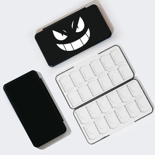 Convient Pour La Boîte De Cartes Nintendo Switch, La Boîte De Rangement De Cartes De Jeu Switch Oled, La Boîte De Cartes À Thème Switch 24 En 1 | Accessoires D'équipement De Jeu2