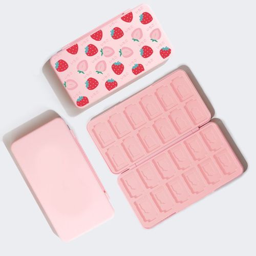 Convient Pour La Boîte De Cartes Nintendo Switch, La Boîte De Rangement De Cartes De Jeu Switch Oled, La Boîte De Cartes À Thème Switch 24 En 1 | Accessoires D'équipement De Jeufraise