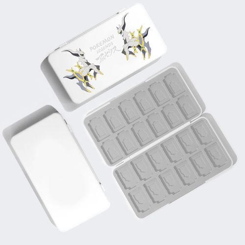 Convient Pour La Boîte De Cartes Nintendo Switch, La Boîte De Rangement De Cartes De Jeu Switch Oled, La Boîte De Cartes À Thème Switch 24 En 1 | Accessoires D'équipement De Jeuarceus