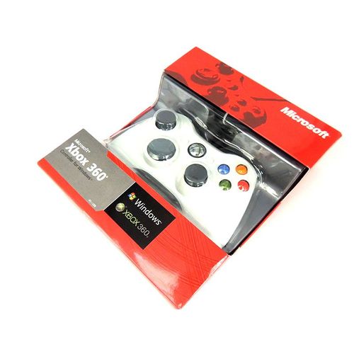 Pour Manette Filaire Xbox 360 Manette De Jeu Xbox 360 Compatible Avec Manette De Jeu Pc | Accessoires D'équipement De Jeublanc Avec Logo