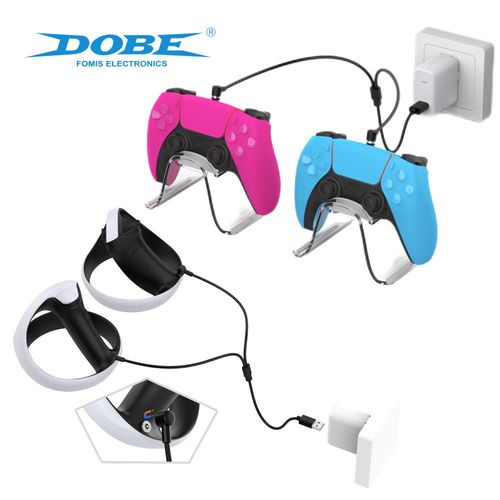Convient Au Câble De Charge Magnétique Un À Deux Pour Contrôleur Psvr2 Convient Au Câble De Charge De Type C Pour Contrôleur Switch/Ps5 | Accessoires D'équipement De Jeu