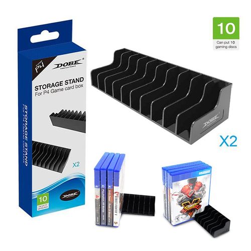 Convient Pour Support De Disque Ps4 Support De Stockage De Disque De Jeu Ps4 Support De Disque Ps4 Accessoires De Jeu Tp4-1813 | Accessoires D'équipement De Jeu