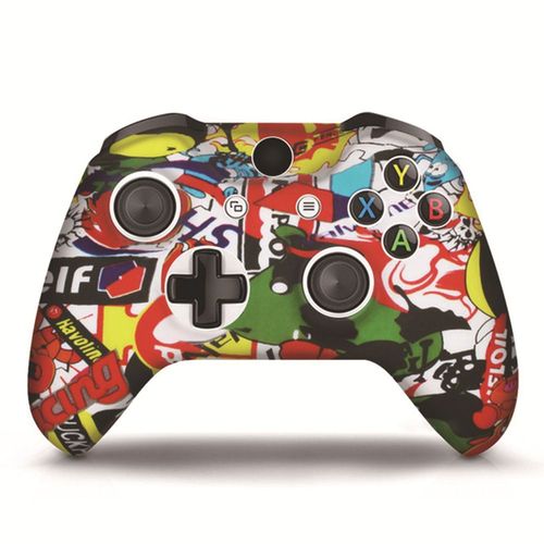 Convient Pour Xbox One Housse En Silicone À Transfert D'eau Manette De Jeu Xbox One Housse En Silicone Camouflage Housse De Protection De Poignée | Accessoires D'équipement De Jeun° 11