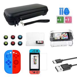 Convient Pour Nintendo Switch Sac De Rangement Ensemble Commutateur Oled Siège De Chargement Poignée Volant Jeu Périphérique Ensemble | Accessoires D'équipement De Jeuensemble 12 (Pour Switch)