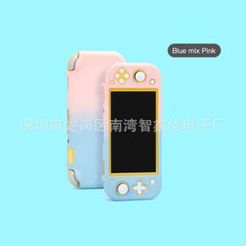 Convient À L'étui De Protection Switch Lite Doux Pour La Peau Étui Hôte Nintendo Switch Lite Étui Dégradé | Accessoires D'équipement De Jeupoudre Bleue Dégradée