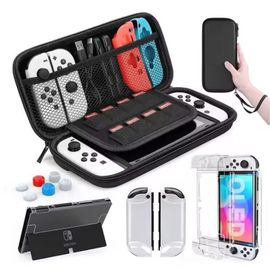 Convient Pour Nintendo Switch Sac De Rangement Ensemble Commutateur Oled Siège De Chargement Poignée Volant Jeu Périphérique Ensemble | Accessoires D'équipement De Jeuensemble 8 (Pour Commutateur Ol