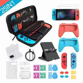 Convient Pour Nintendo Switch Sac De Rangement Ensemble Commutateur Oled Siège De Chargement Poignée Volant Jeu Périphérique Ensemble | Accessoires D'équipement De Jeuensemble 2 (Pour Interrupteur)