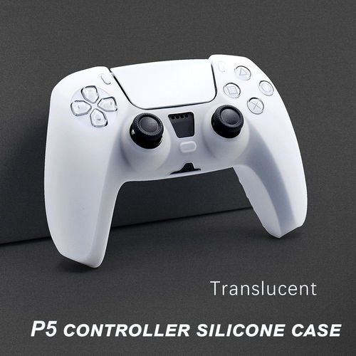 Convient Pour La Housse En Silicone De La Poignée Ps5, Housse De Protection De La Poignée De Jeu Ps5, Coque De Protection En Spray, Sensation D'huile, Housse En Silicone Ps5 | Accessoires D'équipeme