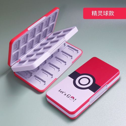 Convient Pour La Boîte De Cartes Nintendo Switch, La Boîte De Rangement De Cartes De Jeu Oled Switch, La Boîte De Protection De Cartes De Jeu Avec Doublure En Silicone | Accessoires D'équipement De