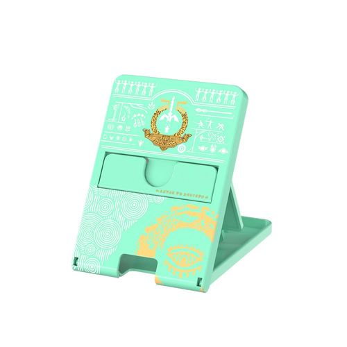 Convient Au Support De Console Nintendo Switch Support De Console Nintendo Switch Support De Bureau Splatoon 3 | Accessoires D'équipement De Jeuzelda Kingdom Tears Green