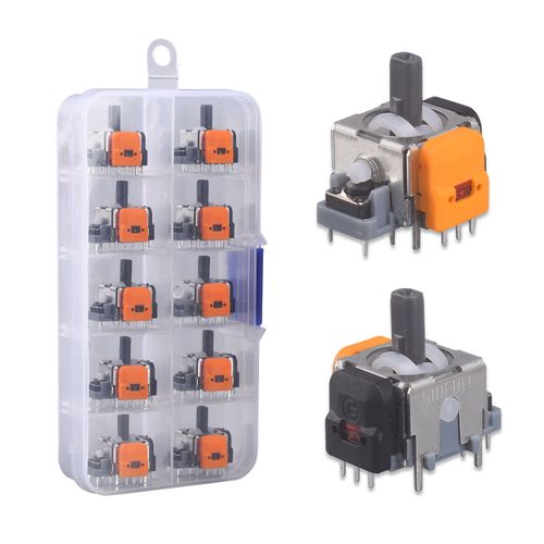 Convient Pour Le Joystick Hall Ps5 De Troisième Génération Ps4/Xbox/Switch Pro Le Joystick À Batterie Hall Peut Être Calibré 10 Pièces | Accessoires D'équipement De Jeulot De 10 Joysticks À Effet Ha