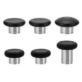 Convient Pour Le Jeu De Boutons Métalliques Du Contrôleur Elite Xbox One Elite Series 2, Joystick À Boutons Diy | Accessoires D'équipement De Jeuensemble De 6 Têtes De Champignon