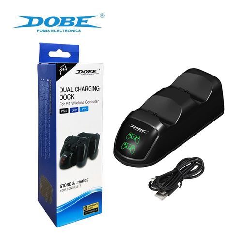 Convient Pour Le Chargeur Led Du Contrôleur Sans Fil Ps4 Ps4props4slimchargeur De Contrôleur Universel Ps4 Contrôleur Ps4 Double Charge | Accessoires D'équipement De Jeu