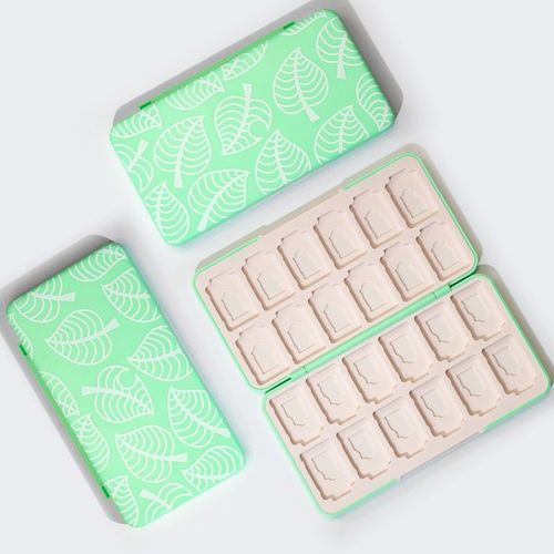 Convient Pour La Boîte De Cartes Nintendo Switch, La Boîte De Rangement De Cartes De Jeu Switch Oled, La Boîte De Cartes À Thème Switch 24 En 1 | Accessoires D'équipement De Jeuaksw-169e Animal Cros