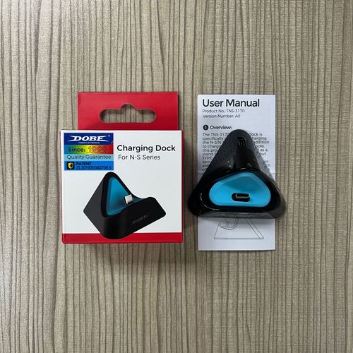 Convient Pour La Base De Chargement Hôte Switch2 Switch/Oled Support De Chargement Triangulaire Simple Portable Hôte Tns-3170 | Accessoires D'équipement De Jeubleu Et Noir