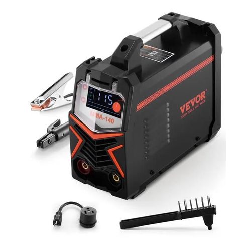 Poste à Souder TIG-VEVOR-140 A-Machine de Soudage 4 en 1-Grand Écran LED, DC Pulse TIG/DC Pulse MMA/Lift TIG/MMA