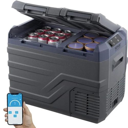 Réfrigérateur Portable à Compression 32 L Double Zone-VEVOR-pour Camion Bateau Maison Camping Extérieur