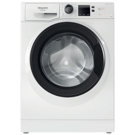 Machine à laver hublot Hotpoint Ariston NS1069CWKEUN - largeur : 59.5 cm - profondeur : 63.9 cm - hauteur : 85 cm - 71 litres - 10 kg - 1400 tours/min - blanc