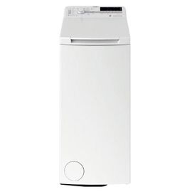 Machine à laver Whirlpool TDLR 62667 FR - largeur : 40 cm - profondeur : 60 cm - hauteur : 90 cm - chargement par le dessus - 42 litres - 6 kg - 1200 tours/min - blanc