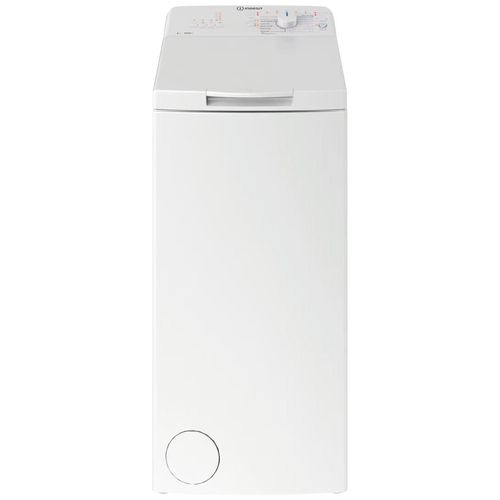 Machine à laver Indesit BTW N L60400 FR/N - largeur : 40 cm - profondeur : 60 cm - hauteur : 90 cm - chargement par le dessus - 42 litres - 6 kg - 1000 tours/min - blanc