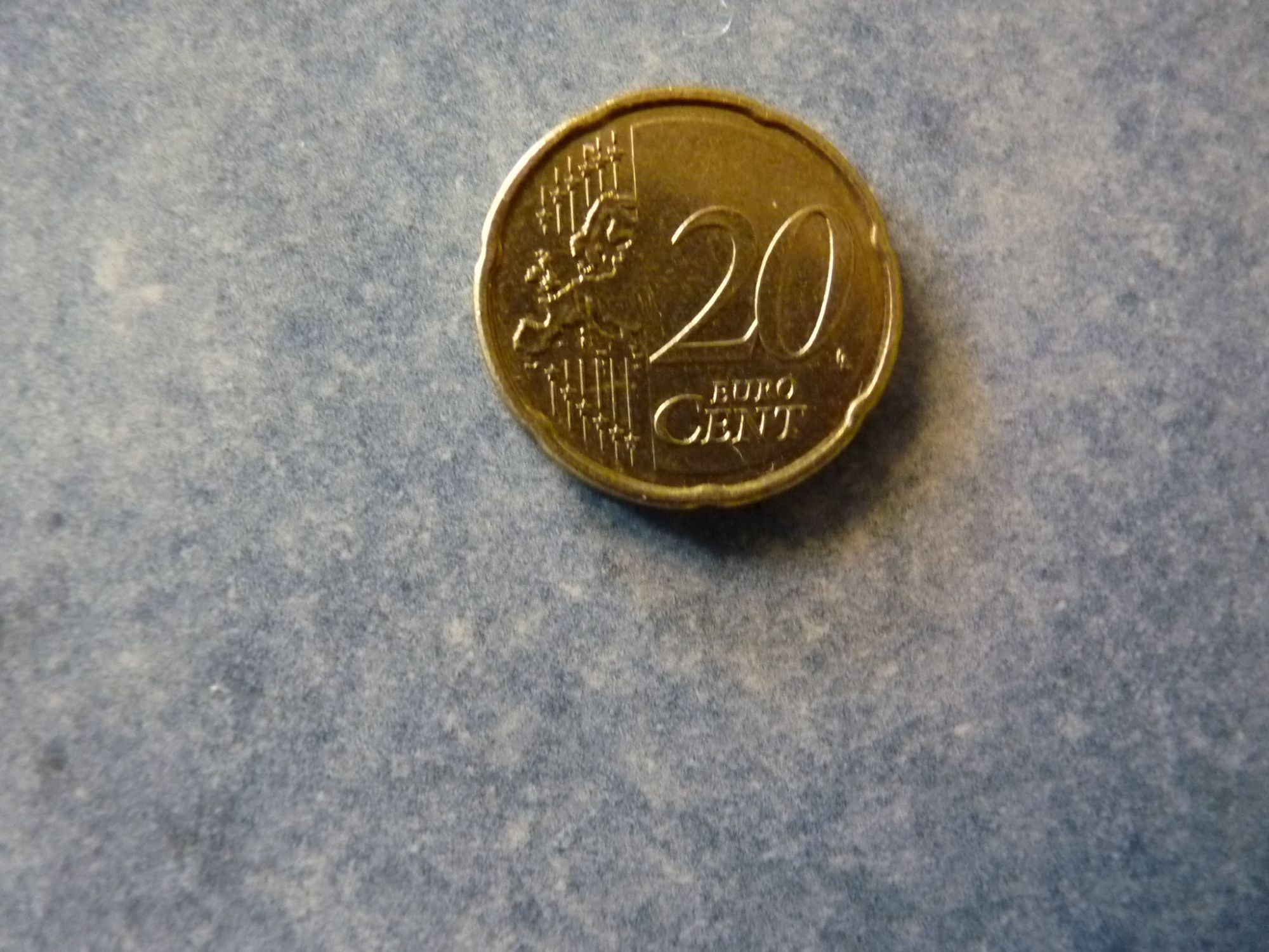 Pièce De 20 Centimes Chypre 2008