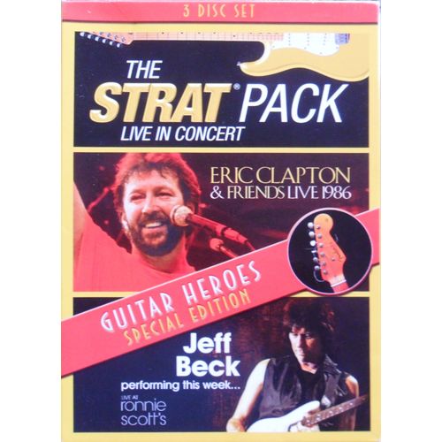 The Strat Pack Live In Concert + Eric Clapton + Jeff Beck - Coffret 3 Disc Set
