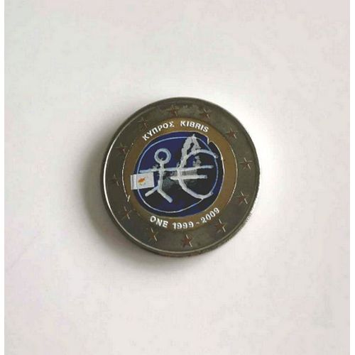 Chypre 2009 - E M U - 2 Euros Commemorative Couleur Colored