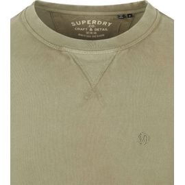 Superdry Sweater Classic Essential Olive Vert Foncé Vert Taille Xl