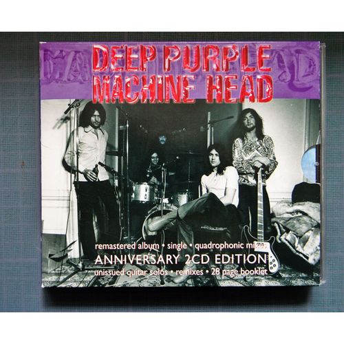 Deep Purple Machine Head 2 X Cd 25th Anniversary Edition