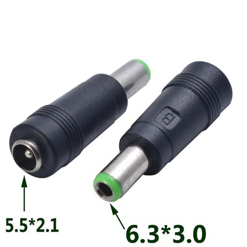 Adaptateur d'alimentation AC DC, 5.5x2.1mm femelle vers 6.0x3.0mm mâle, connecteur jack pour ordinateur portable Toshiba