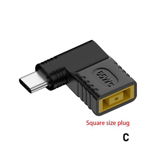 Connecteur de prise d'alimentation DC à Type C PD, chargeur universel pour ordinateur portable, adaptateur USB C PD, convertisseur pour Macbook, POCO, Samsung, Xiaomi, 65W