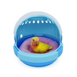 Cage Porte-Oiseau Portable, Capsule Spatiale, Cage De Sortie Chaude Pour Perroquet, Peau De Tigre, Bébé Oiseau À Couver, Nid Chaud Pour Petit Oiseau, Nouveau