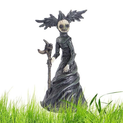 Figurine de Sorcière en Résine pour Décor de Jardin, Sculptures de Statue, pour Véranda, Extérieur