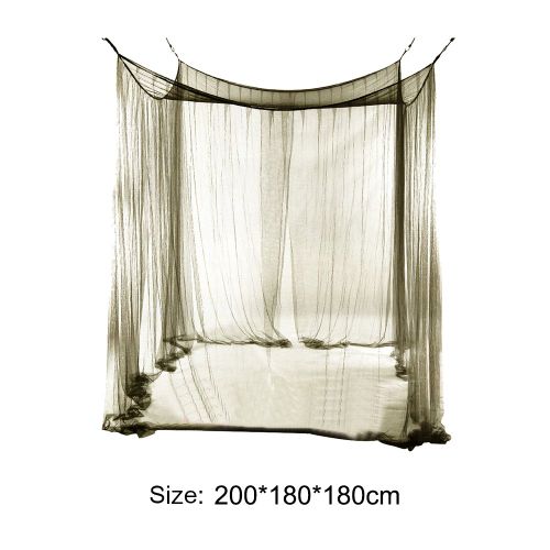 Moustiquaire Verte Militaire Pour Voyage Camping, Énorme Hamac, Filet Anti-Insectes, Bâche Sans Insectes, Tente Répulsive, Rejet D'insectes, Rideau De Lit