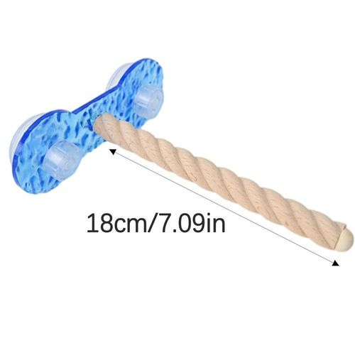 Perchoirs D'entraînement Réutilisables Pour Perroquets, Support De Jeu Pour Oiseaux, Perchoir Portable Pour Arbre En Bois, Conures D'hirondelle