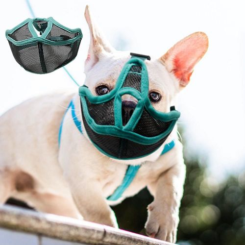 Cache-Bouche Pour Animaux De Compagnie, Grande Morsure, Bouledogue Français, Masque Buccal Pour Chien, Anti-Aboiement Pour Chiot Respirant