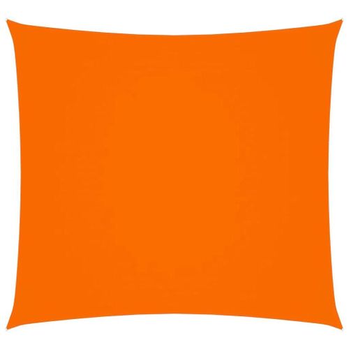 Voile Toile D'ombrage Parasol Tissu Oxford Carré 2,5 X 2,5 M Orange Helloshop26 02_0009462