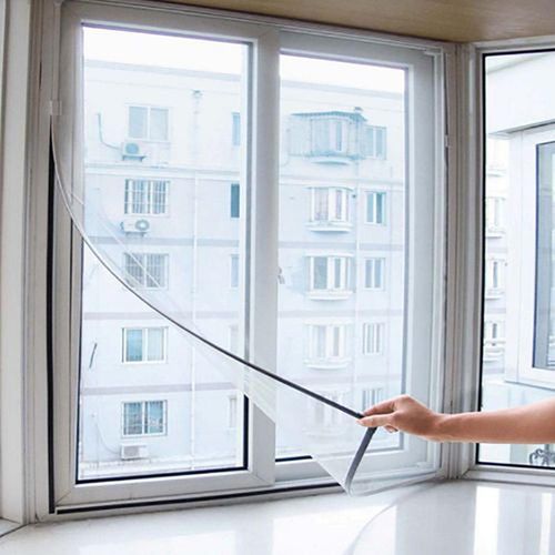Moustiquaire Invisible Pour Fenêtre De Maison, Rideau De Protection D'écran Pour Cuisine, Salon, Nik