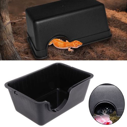 Boîte De Cachette Pour Reptiles, Terrarium, Grotte Pour Reptiles, Cage Pour Serpent, Lézards, Léopard, Gecko