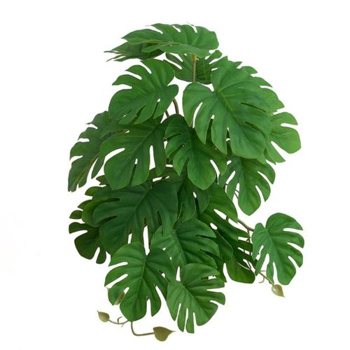 Plantes De Reptiles Tropicales, Feuilles Réalistes, Terrarium Pour Plante Précieuse Pour Dragons Barbus, Tortues, Grenouilles D'arbres Multiples