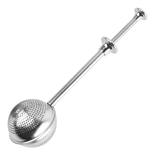 Infuseur À Thé Boule Télescopique En Acier Inoxydable, Passoire À Thé En Maille, Filtre À Cuillère À Thé En Métal, Sac À Thé En Cuir Chevelu Adt, Passoire À Thé De Cuisine