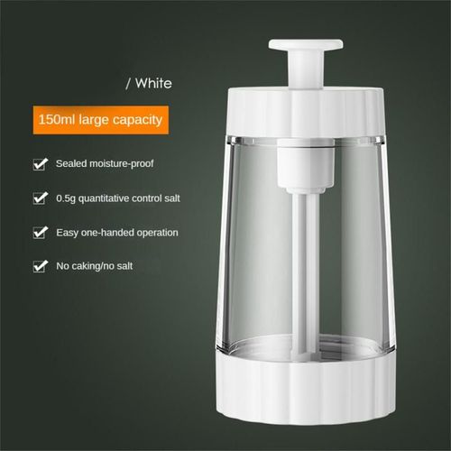 Distributeur De Sel D'assaisonnement De Type Poussoir, Salière Doseuse, Sucre Précieux, Bouteille D'épice, Pot, Bouteille, 0.5g
