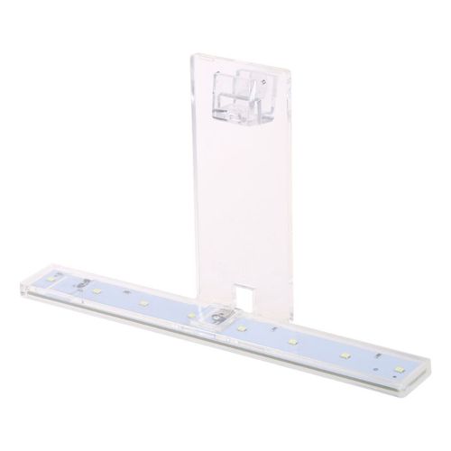 Lampe D'aquarium Pour Poissons Et Plantes Aquatiques, Facile À Nettoyer, Lumière Blanche Pour Réservoir Mince 2w