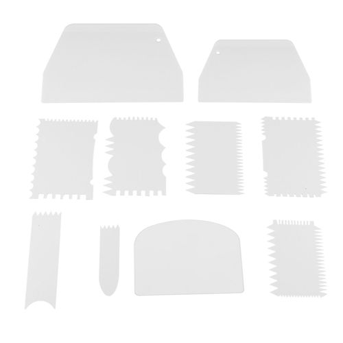 Ensemble D'outils De Grattoir De Cuisson, En Plastique De Qualité Alimentaire Pour Couper La Pâte Et Le Glaçage