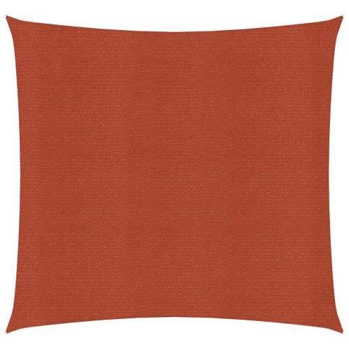 Voile D'ombrage 160 G/M² Terre Cuite 7 X 7 M Pehd Helloshop26 02_0009358