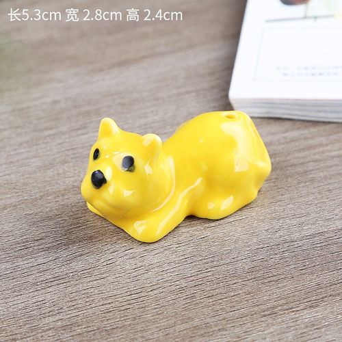 Brûleur d'encens pour chiot, 1 pièce, joli support de bâton en céramique, décoration de maison, aromathérapie, encensoir de bureau, ornement de salon de thé japonais