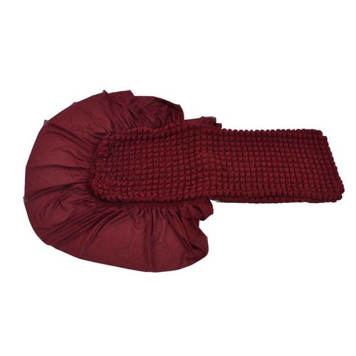 Housse De Chaise De Salle À Manger, Amovible, Élastique, En Fibers De Polyester Et Spandex, Pour Banquet De Mariage, Cuisine De Conférence