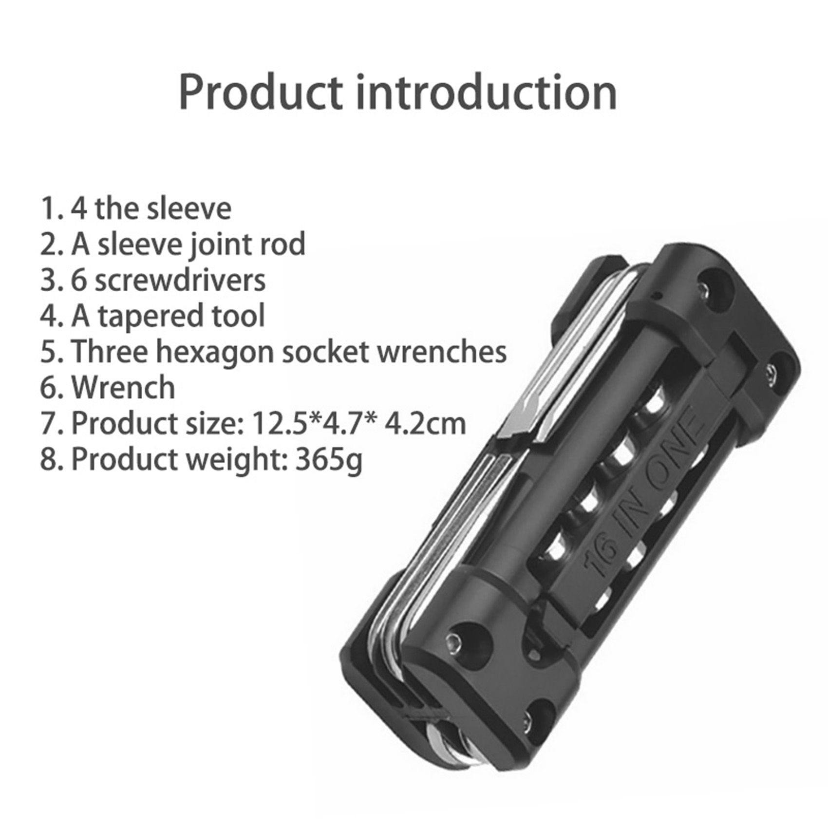 Kits D'outils Multifonctions De Vlo Ensemble D'outils De R... - 6