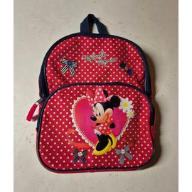 Sac à dos fille rouge Minnie Disney