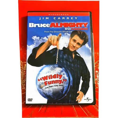 Dvd Widescreen Jim Carrey Bruce Almighty Wildly Funny / M5